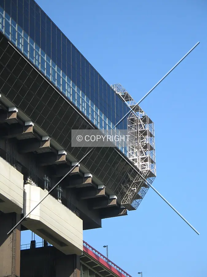 Top rear detail, seen from the southwest