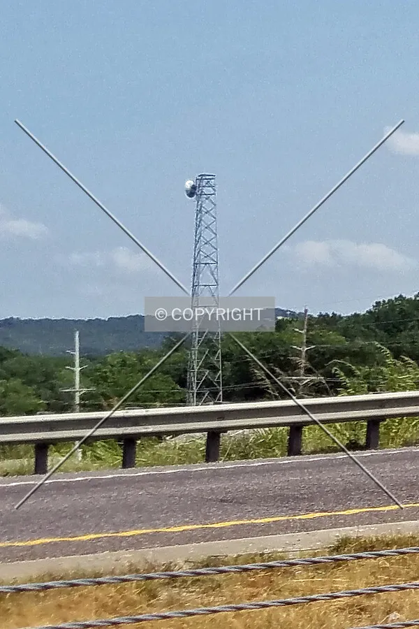 Distant view from the northwest; June 22, 2016