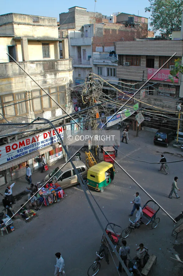 A market street