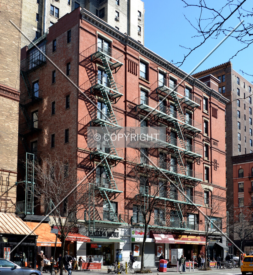 View from the northwest on Columbus Avenue