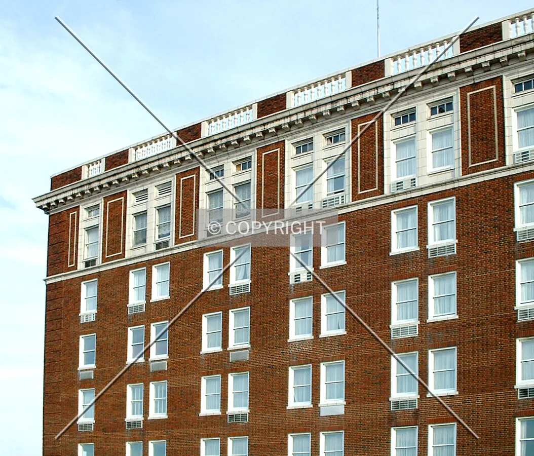View of the cornice from the northwest