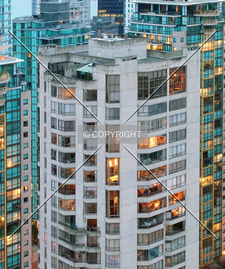 The upper floors from Empire Landmark Hotel
