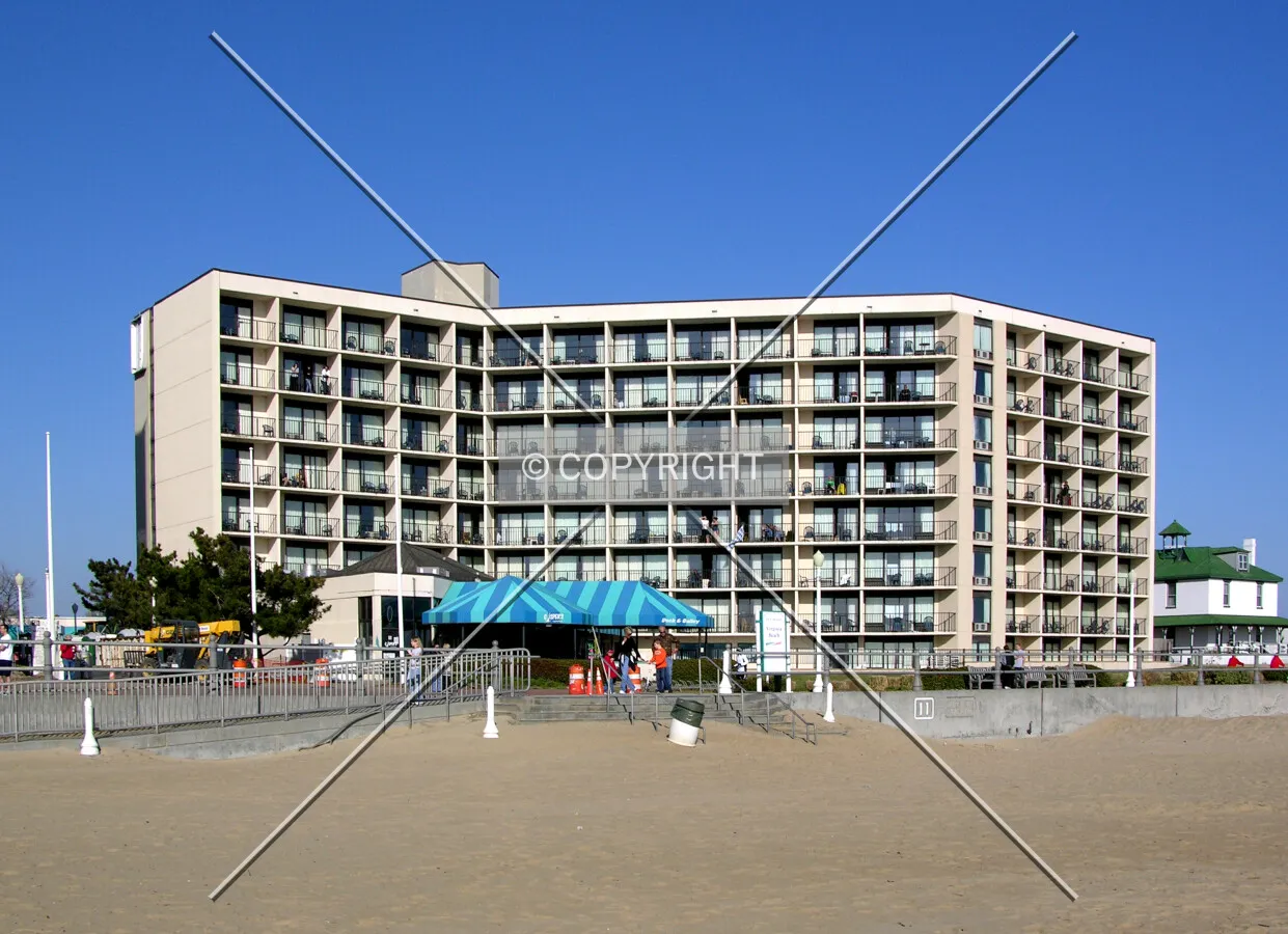 From the beach to the southeast