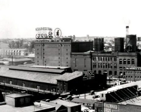 Vintage view from the southeast before contemporary renovations