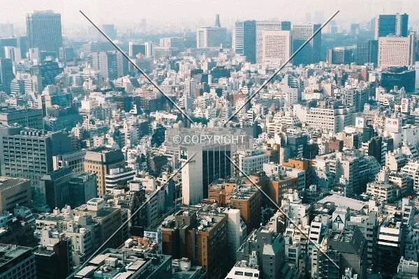 Skyline from Tokyo Tower