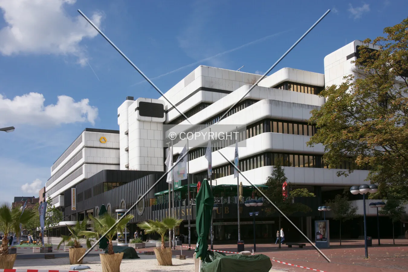 The former WestLB building in Dortmund