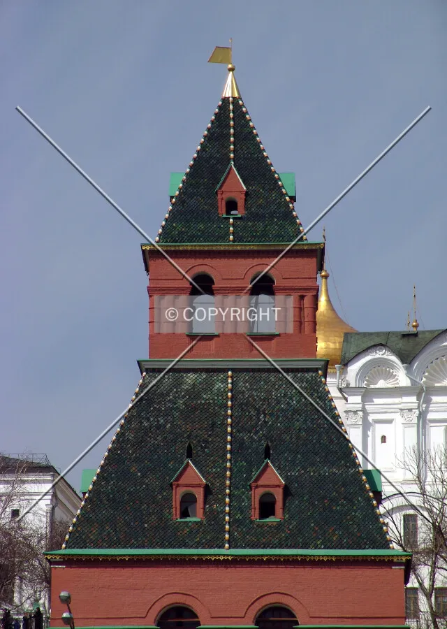 Top part of the tower