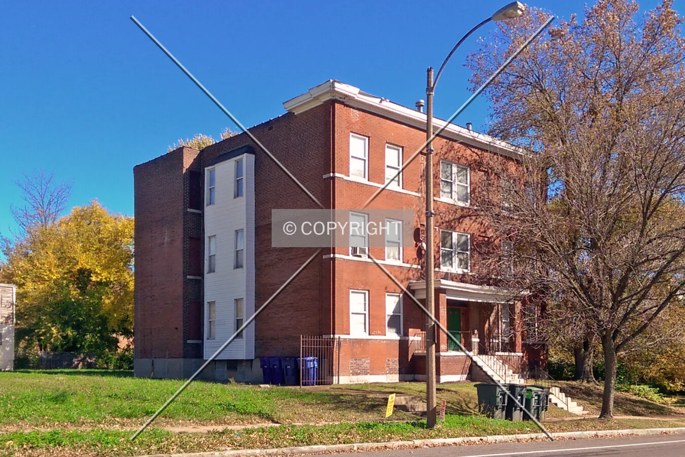 View from the southwest; October 28, 2016