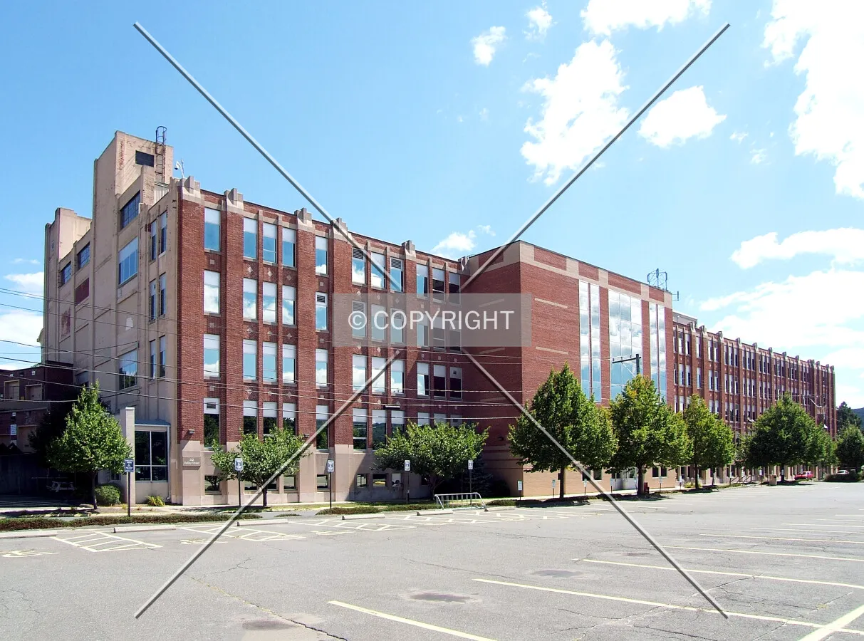 View from the northwest across Valley Street