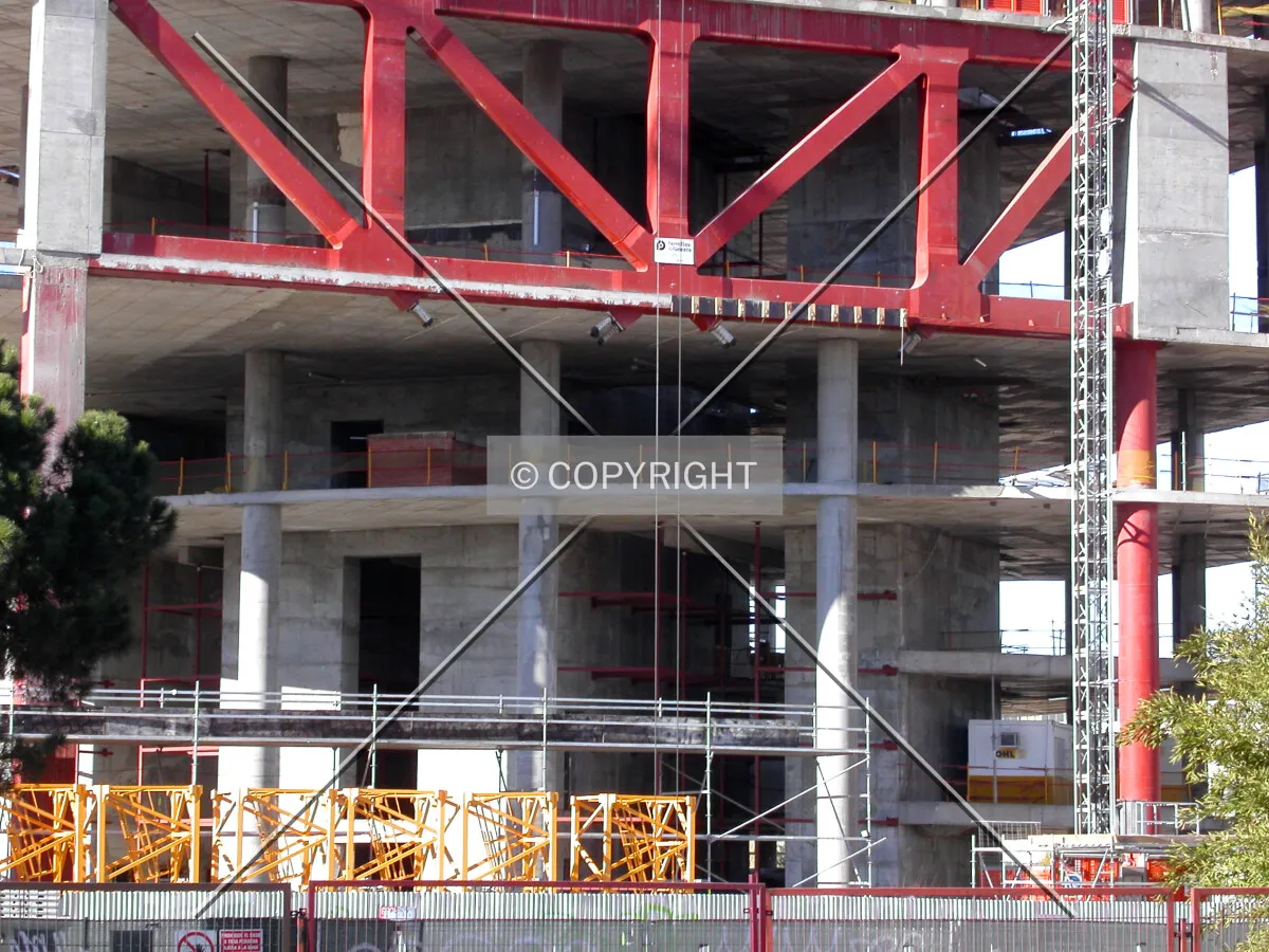 Base of the building