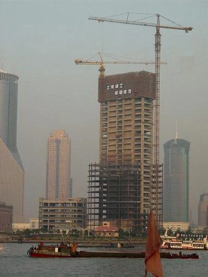 View across the Huangpu River