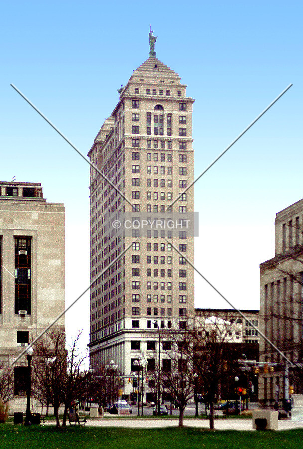 View from the northwest along Court Street