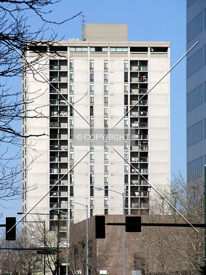 Distant view from the 16th Street Mall