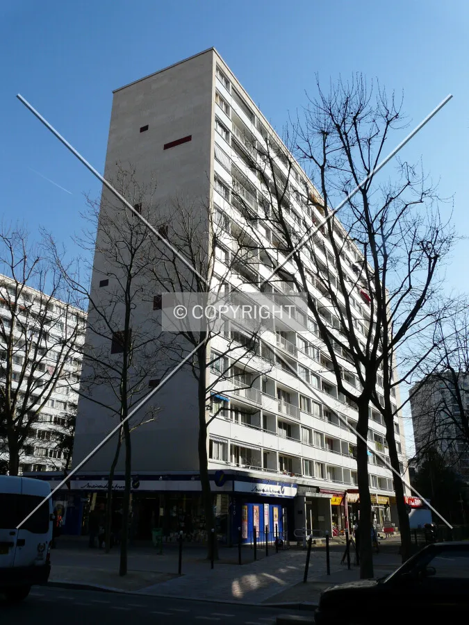 North view from Boulevard Auguste Blanqui