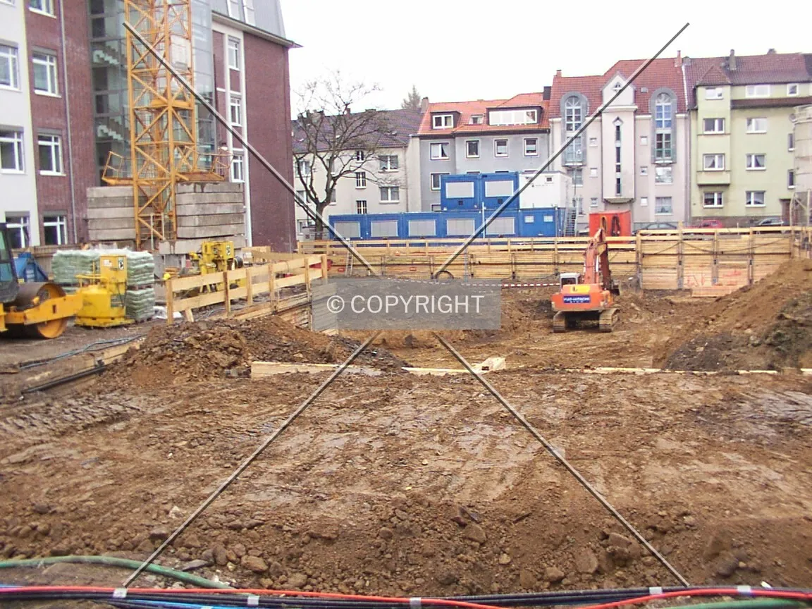 Back side of the site