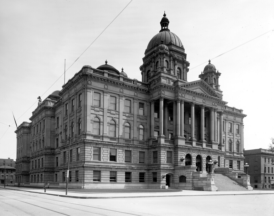 Vintage view from the northwest