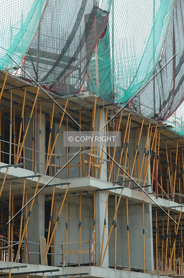 Close-up of concrete structure