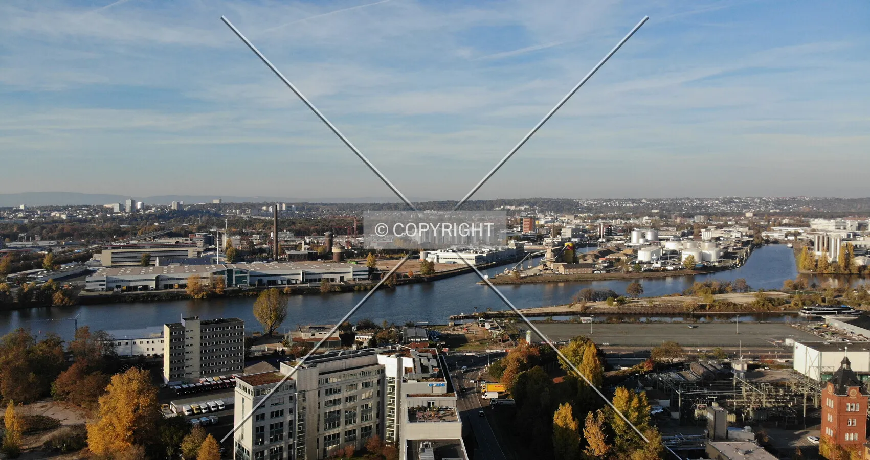 Looking over Offenbach