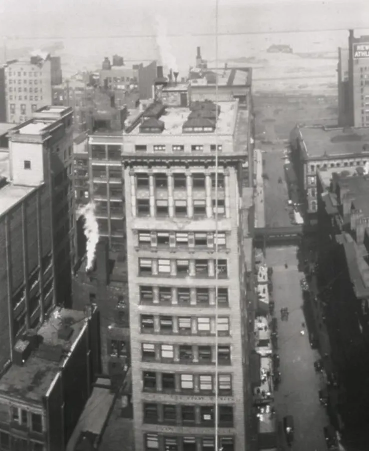 Vintage view from the west dated 3 August 1907
