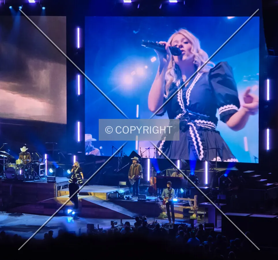 Anne Wilson on stage at the 2025 WinterJam concert; January 18, 2025