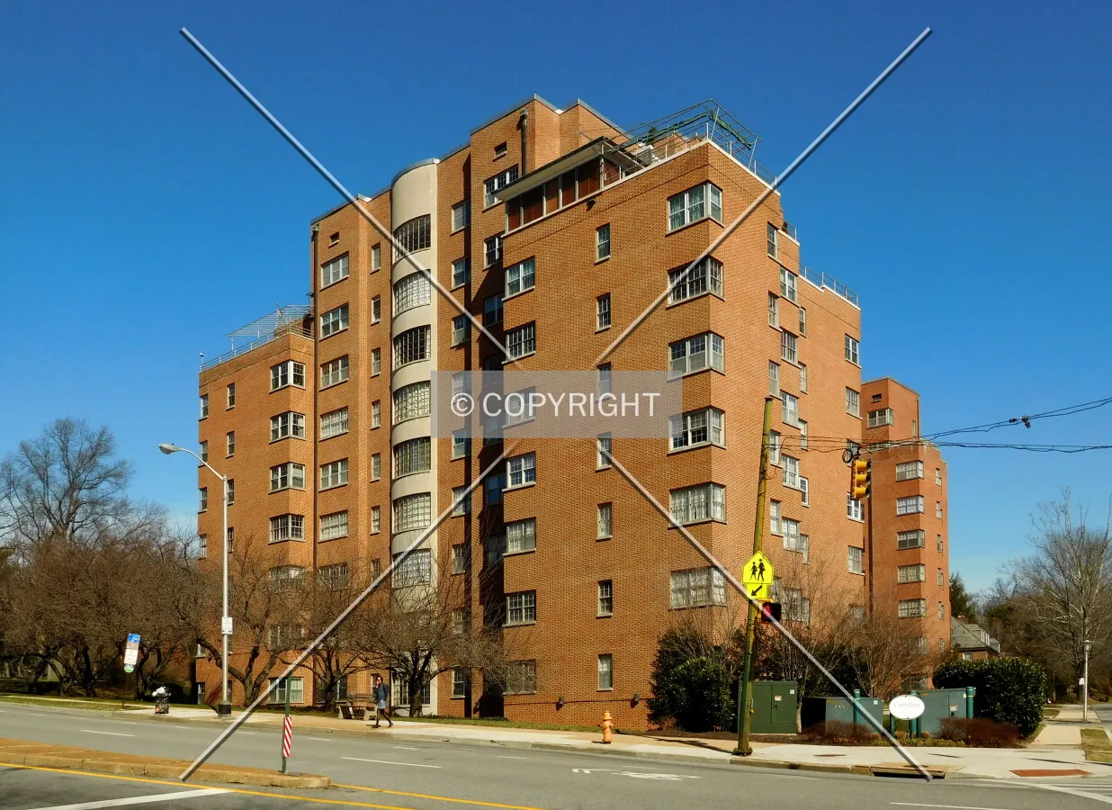 From the southeast across East University Parkway
