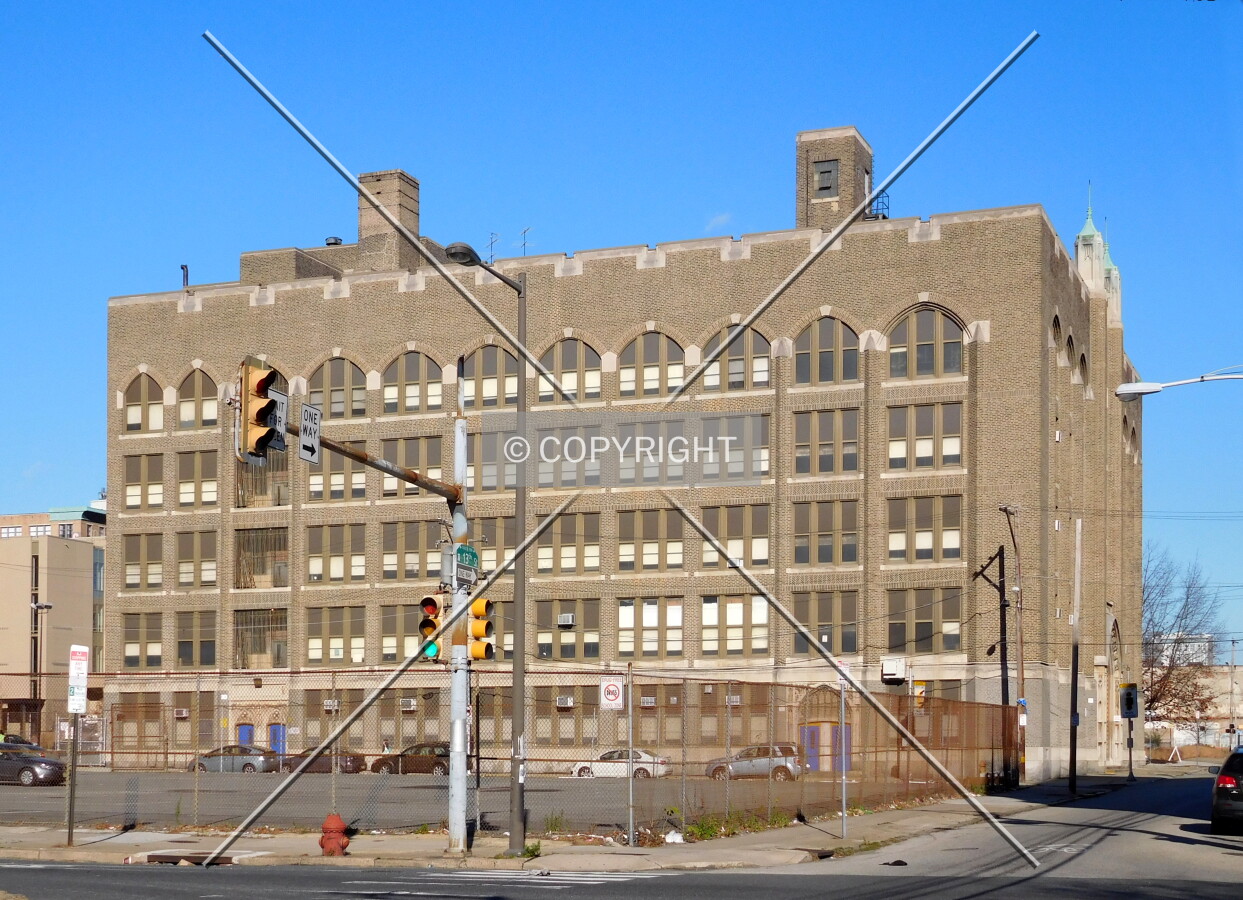 From Spring Garden Street to the south