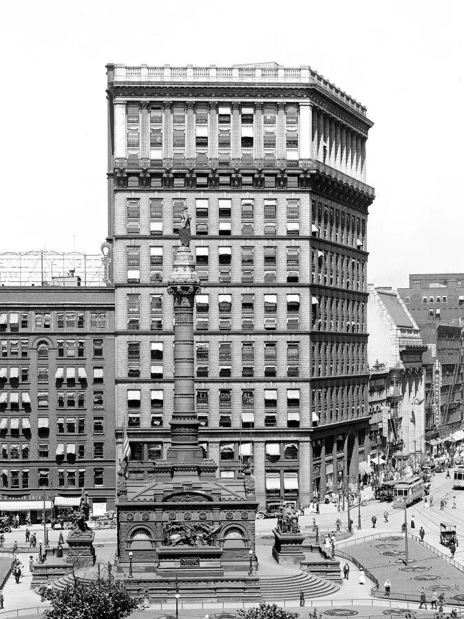 View from the southwest