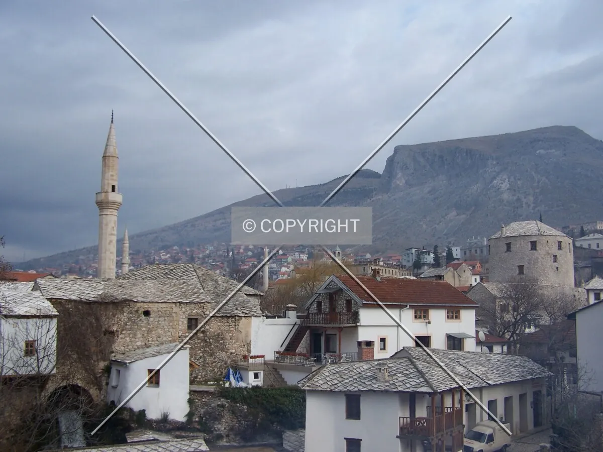 Mostar and the minarets