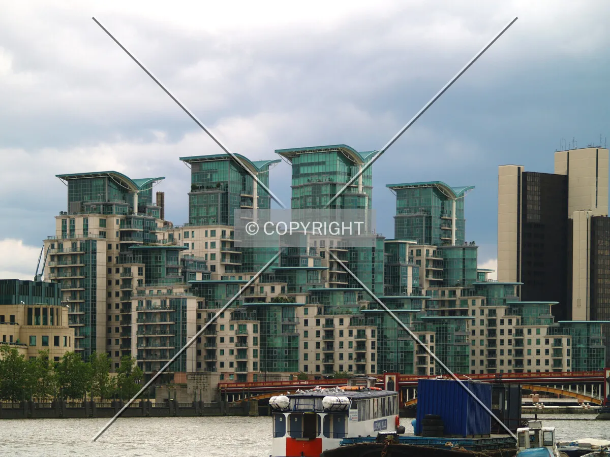 As seen from across the Thames