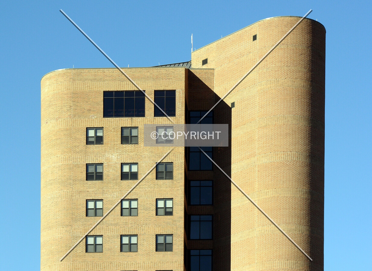 Upper floors from the east