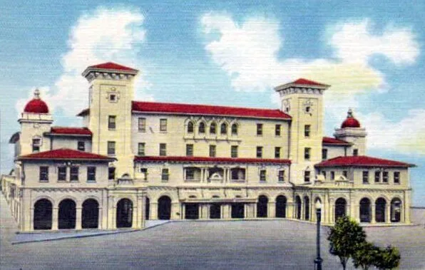 View from the southeast