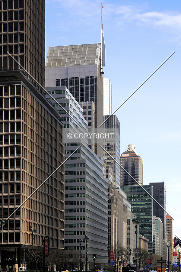 South side of the building across Park Avenue