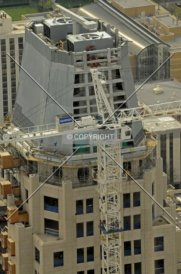 Top viewed from the observatory at the John Hancock Center