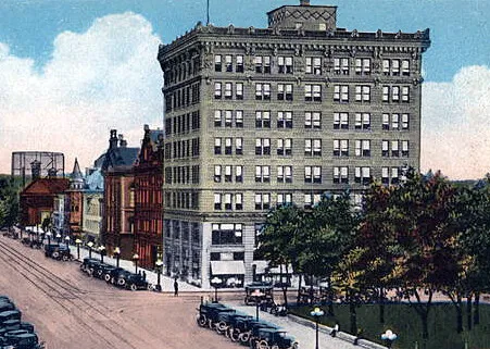 Vintage view from the nortwest