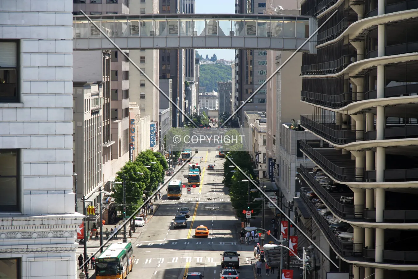 Southern elevated view