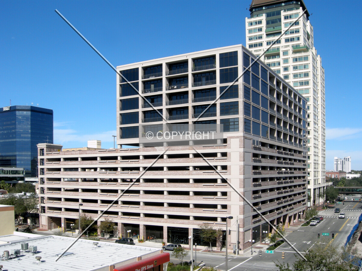 View from the southeast
