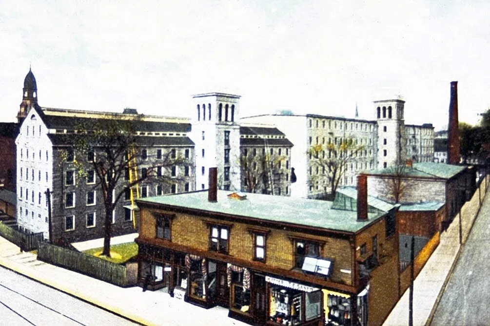 View from the southeast