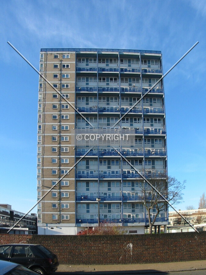 View from Bromley Street