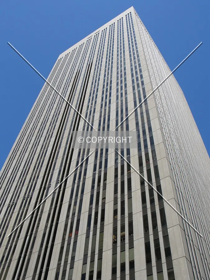 Looking up from the south