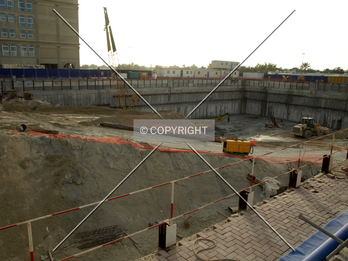 Site excavation