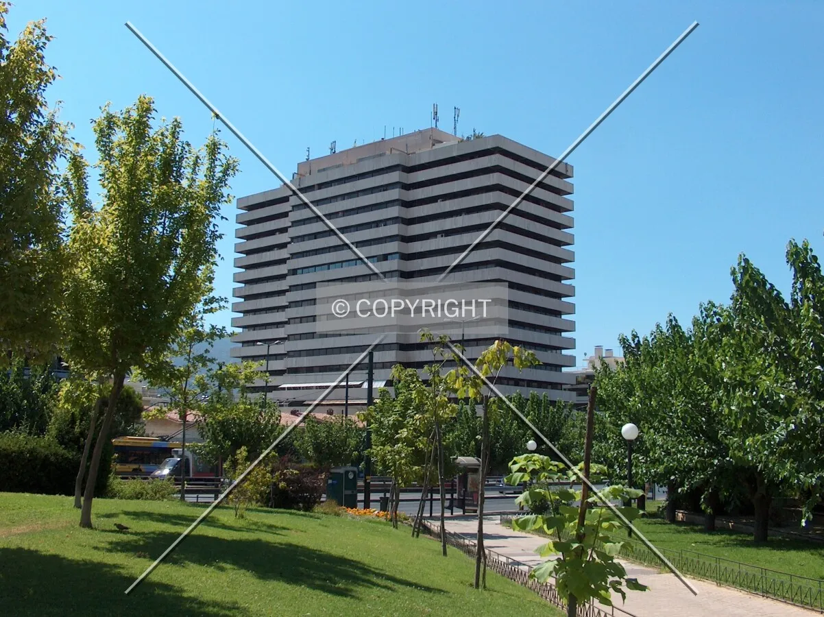 From a park across Kifissias Avenue