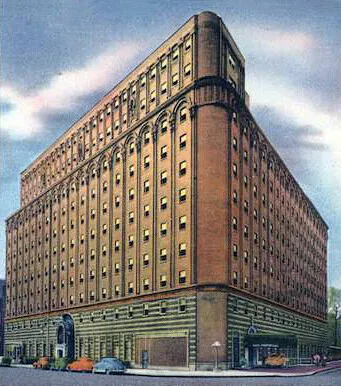 Vintage view from the southeast