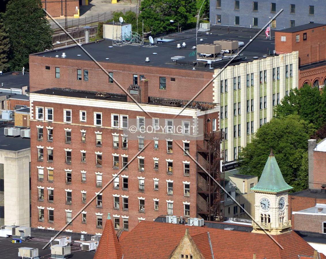 View from the west