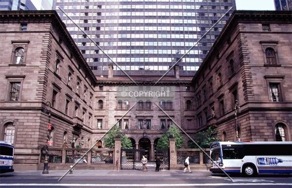 Madison Avenue entrance and the Villard Houses
