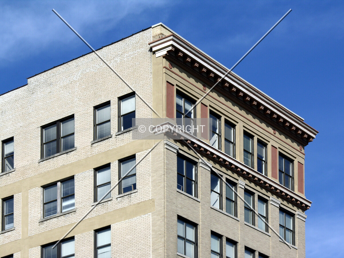 Upper floors on the southern side