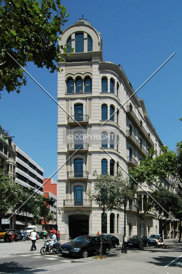 Seen from Avinguda Diagonal