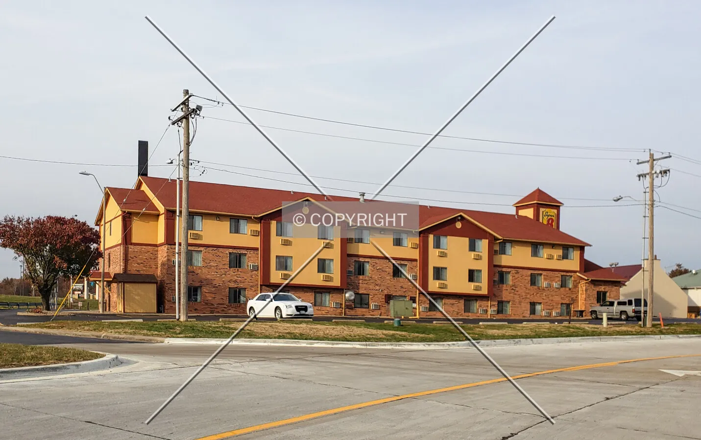 View from the southwest; November 17, 2018