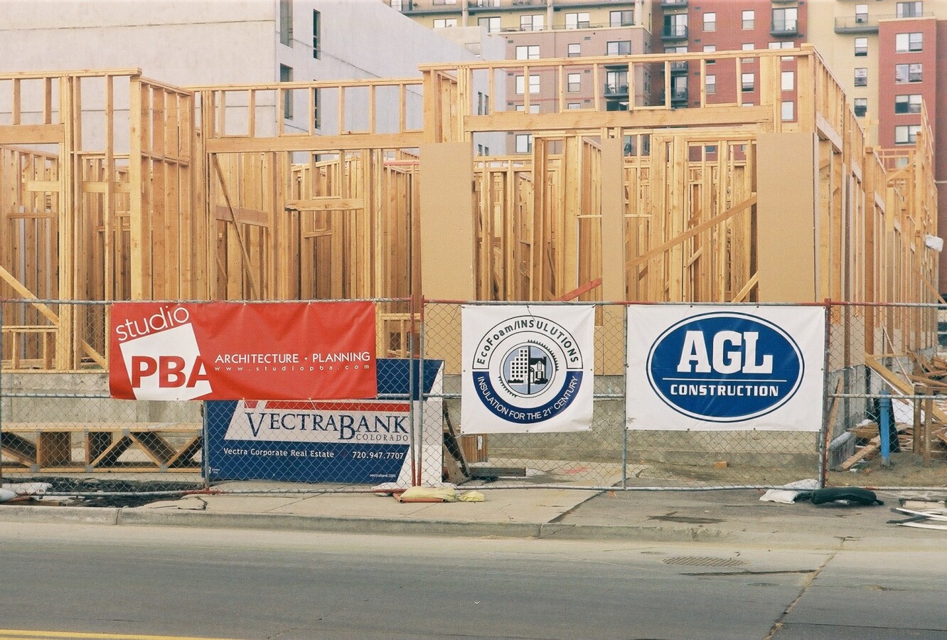 Construction banners