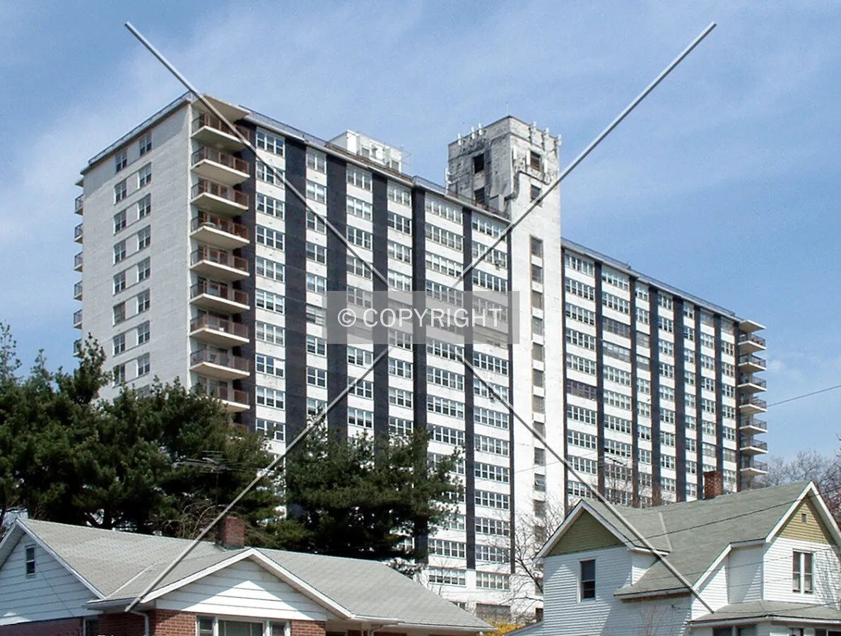 View from the southwest