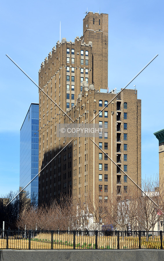 View from the southeast